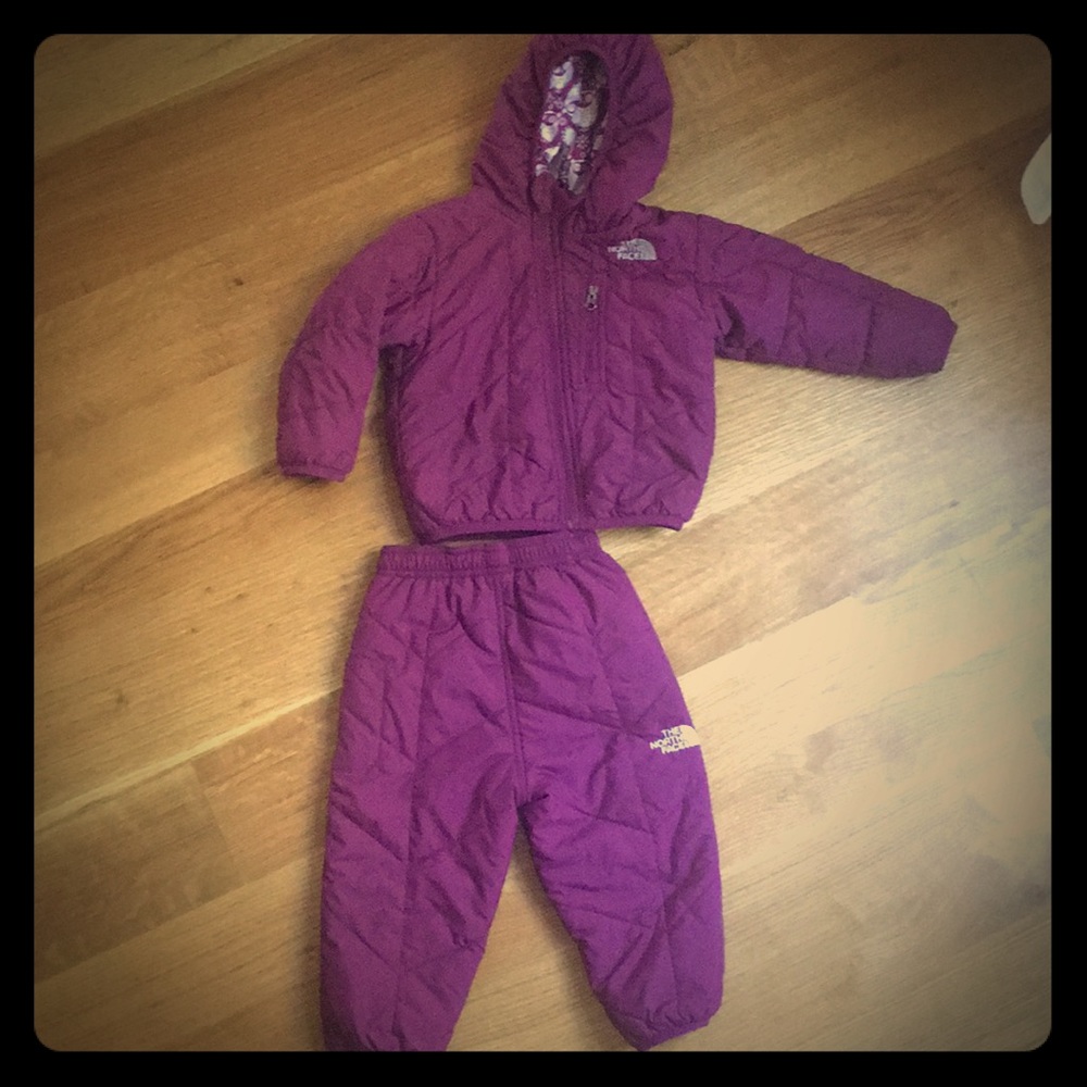 12-18 mo north face snow suit
